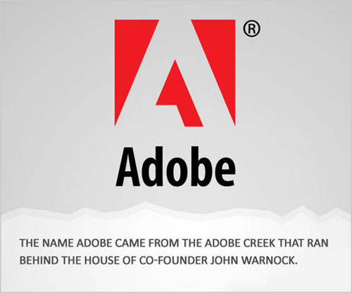 Logo Story adobe1 Interesting Ideas Behind Famous Logos